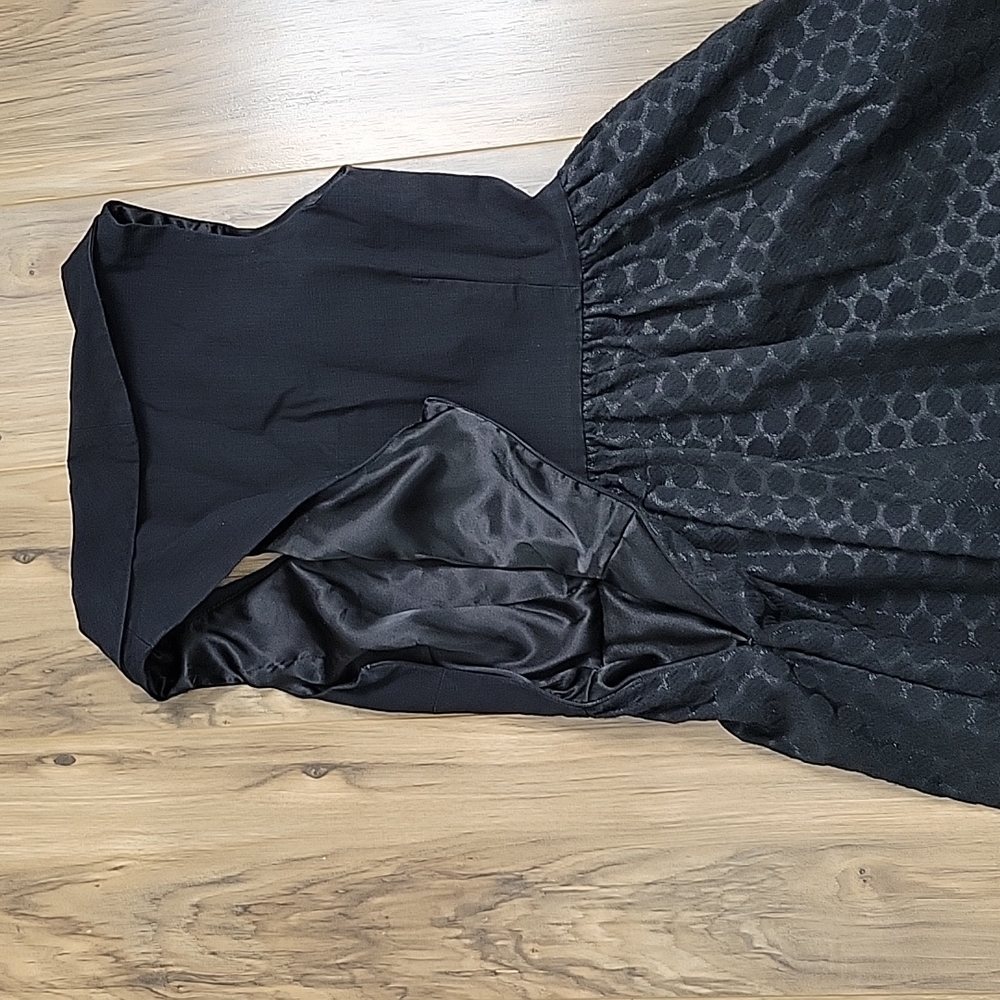 Wendy Katlen Black Metallic Sleeveless Dress - Picture 12 of 14